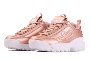 Женские кроссовки Fila Disruptor II Premium Metallic